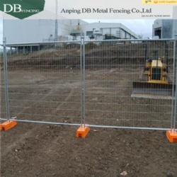 Hot Dipped Galvanised Temporary Fencing Panels 32mm tube wall thick 2.0mm Infilled Mesh 4.0 x 60 x 150mm