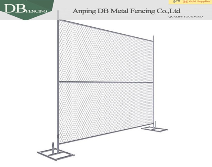cheap 6ft Moving temporary Chain link mesh wire fencing