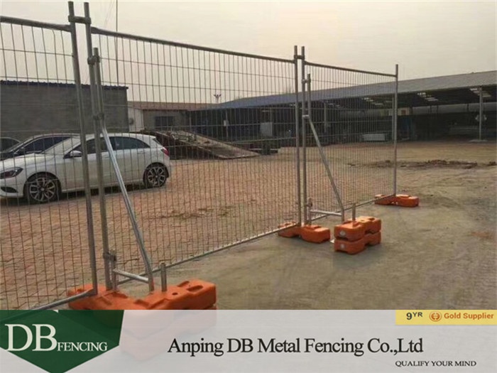 Australia standard portable galvanised temporary fence