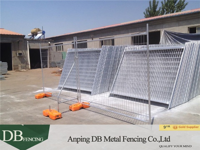 Factory supply construction site galvanized temporary fencing