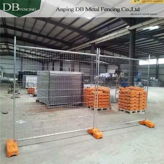 Construction Site Temporary Construction Fencing Panels OD32mm 2100 x 2400mm