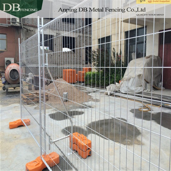 Construction Site Temporary Fence Panels For Australia and NZ market 32mm tube wall thick 2.0mm Infilled Mesh 4.0 x 60 x 150mm