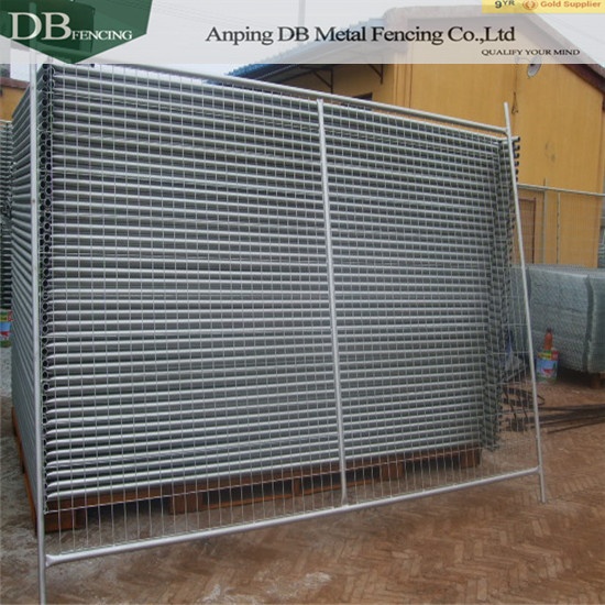 360° full welding Temporary Construction Site Fence For Strong Structure