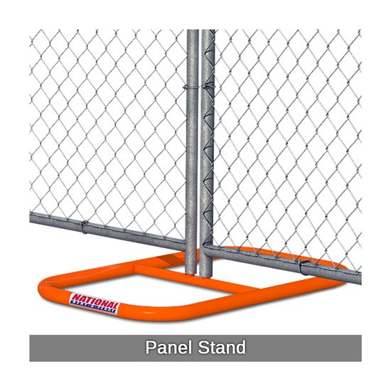 Temporary Chain Link panel fencing providing a sturdy and reliable fence