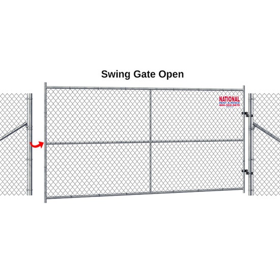 Chain Link Fence panels comply with ASTM A392-06 standards