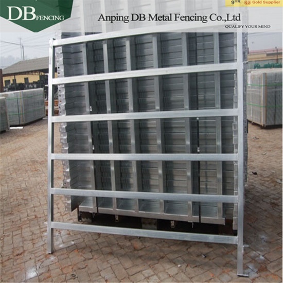Sturdy and reliable galvanized steel corral panels