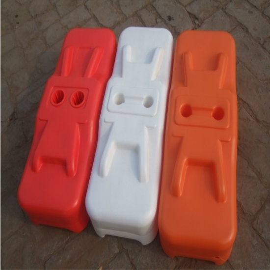 Manufactured in high-density polyethylene temporary fence blocks