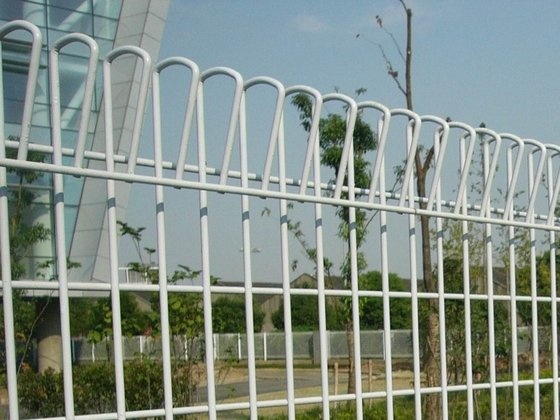 Security BRC Fence - Roll Top Mesh Fence