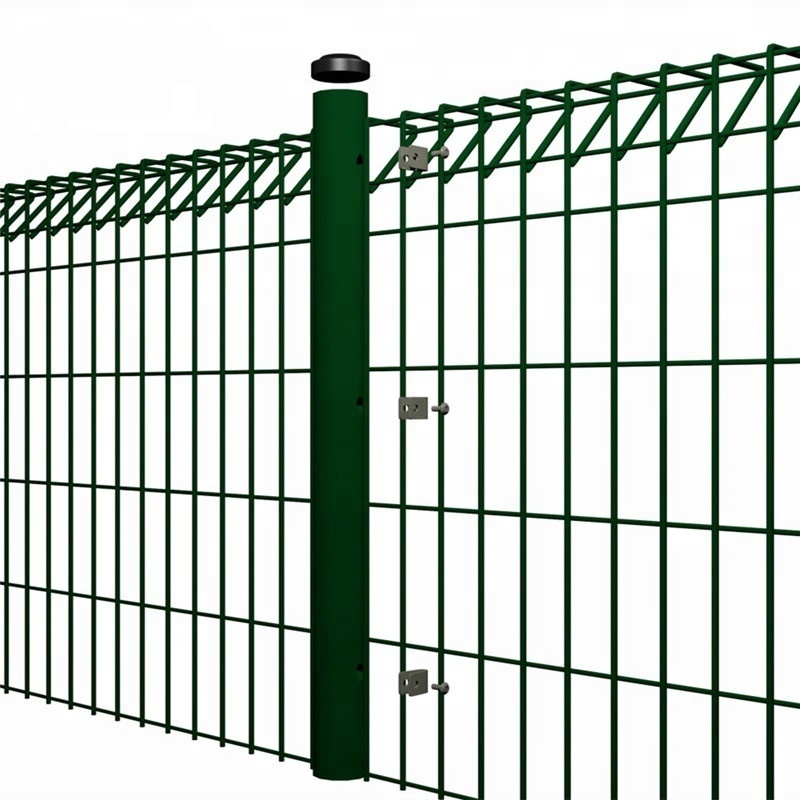 Electro galvanized 1.5 * 2.5m Roll Top Fence for South Africa Playground fencing