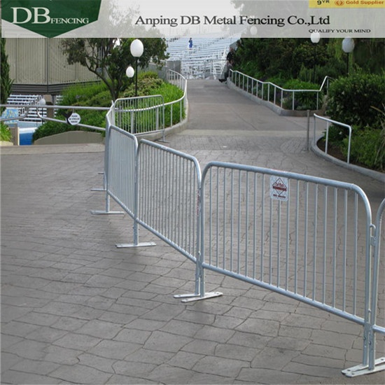 Hot dip galvanized Crowd Control Barrier - Steel Barricades