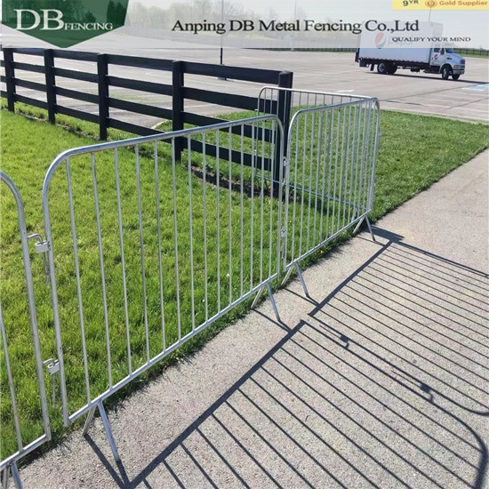 Heavy Duty 6.5 Ft. (2M) Steel Barrier Galvanized 1.5'' Tube