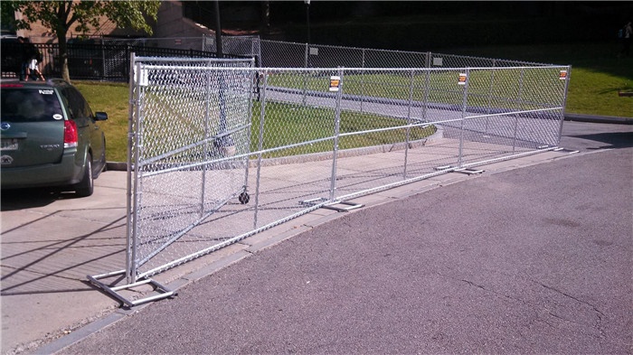 Temporary Chain Link Fence In Public Events, Sports, Concerts, Festivals And Gatherings