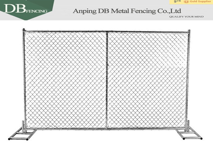 Commercial Security Temporary Chain Link Fencing And Gates
