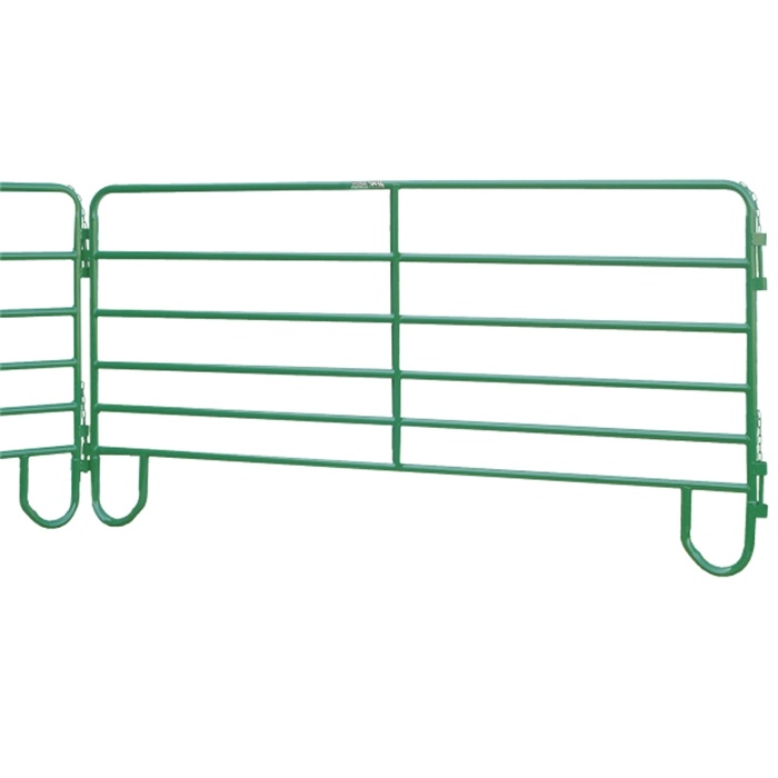 10ft Powder Coated Green Corral Panel Green 1 58 inch 20 ga tube