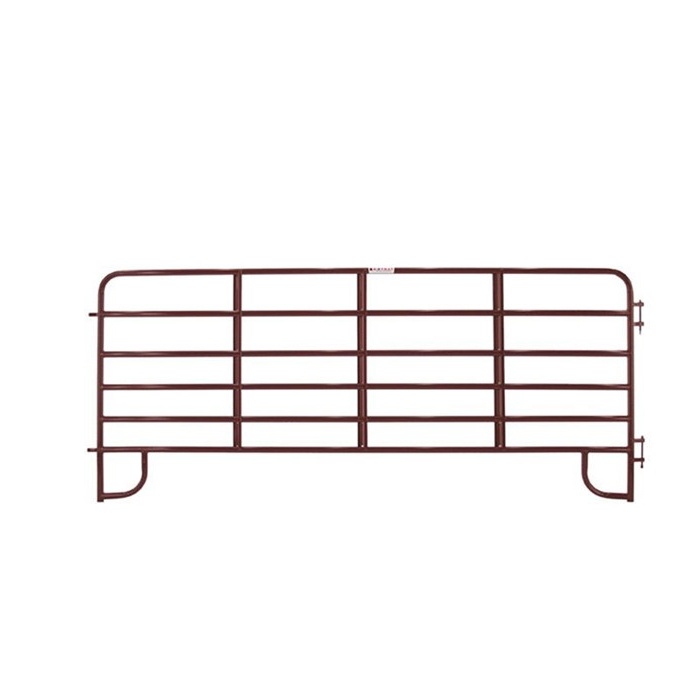 Corral Panel 6 Bar Heavy Duty 50 in 16 ft 3 Z braces