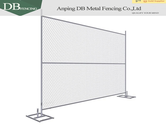 America market chain link construction temporary fencing