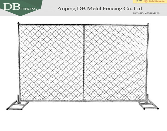 High standard construction temporary fence for Canada