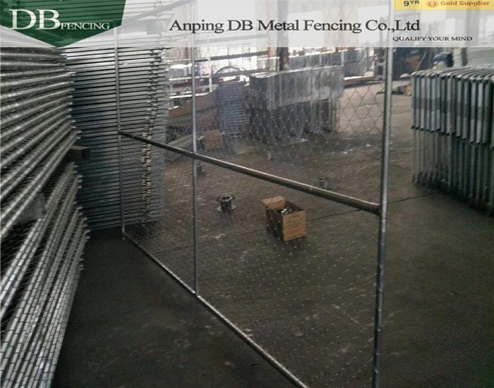 hot sale America standard galvanized chain link temporary fence panel