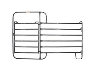 Walk Thru 12' Panel Gray 1-5/8" Diameter