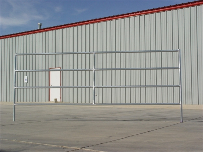 Horse Corral Panel 5’H x 12'W 4-Rail Panel 1-5/8" 16GA Galvanized Tubing