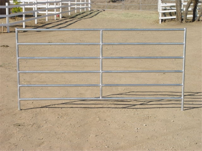 Horse Corral Panel 8’H x 12'W 6-Rail Panel 1-5/8" 16GA Galvanized Tubing
