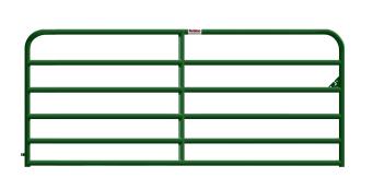 Walk through Corral Panel Gate - Model: 580 50in. x 10ft. Green Corral Panel Gate