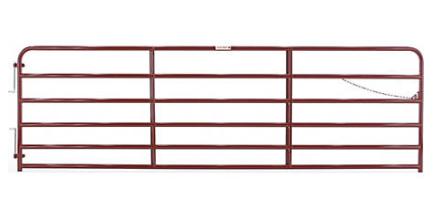 Powder coated corral Gate, 14 ft. (L) x 50 in. (H)