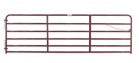Walk through Corral Panel Gate - Model: 580 Powder coated corral Gate, 14 ft. (L) x 50 in. (H)