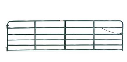 Powder coated corral Gate, 16 ft. (L) x 50 in. (H)