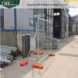 OD 32mm wall thick galvanized temporary fencing panels