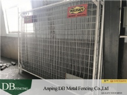 Australia standard portable galvanised temporary fence