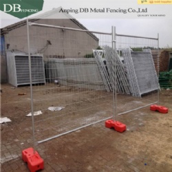Hot dipped galvanised Australia standard temporary fence panel OD32mm tube Infilled Mesh 4.0 x 60 x 150mm