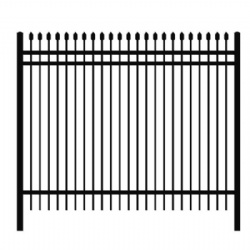 Steel Picket Fence