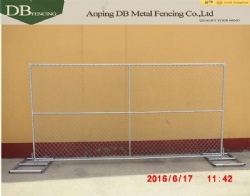 Temporary Construction Chain Link Fence for Seattle