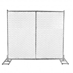 High quality galvanized temporary chain link panels lightweight 11.5 gauge