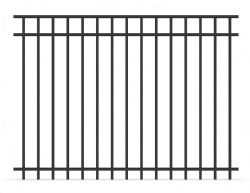 Steel Picket Fence, Ornamental Security Fencing