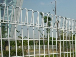 Security BRC Fence - Roll Top Mesh Fence