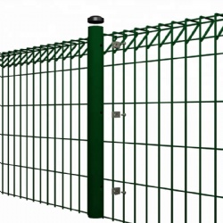 Electro galvanized 1.5 * 2.5m Roll Top Fence for South Africa Playground fencing