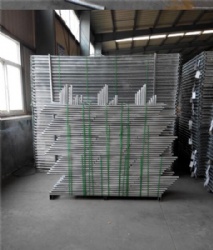 2.175 x 2.315m Galvanised Temporary Chain Link Fence portable panel