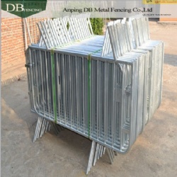 6.5 ft Standard Economy Crowd Control Steel Barriers