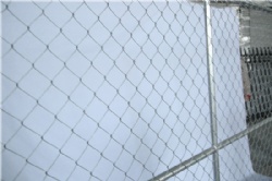 Trade assurance hot dipped galvanized 6'x12' temporary chain link fence panel