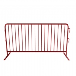 sturdy crowd control barrier can withstand the daily pressure on construction sites