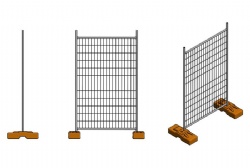 Economy, Standard And Heavy Duty Temporary Fence