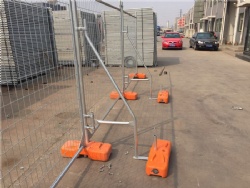 Temporary Construction Fence with Gate in Vicrotia